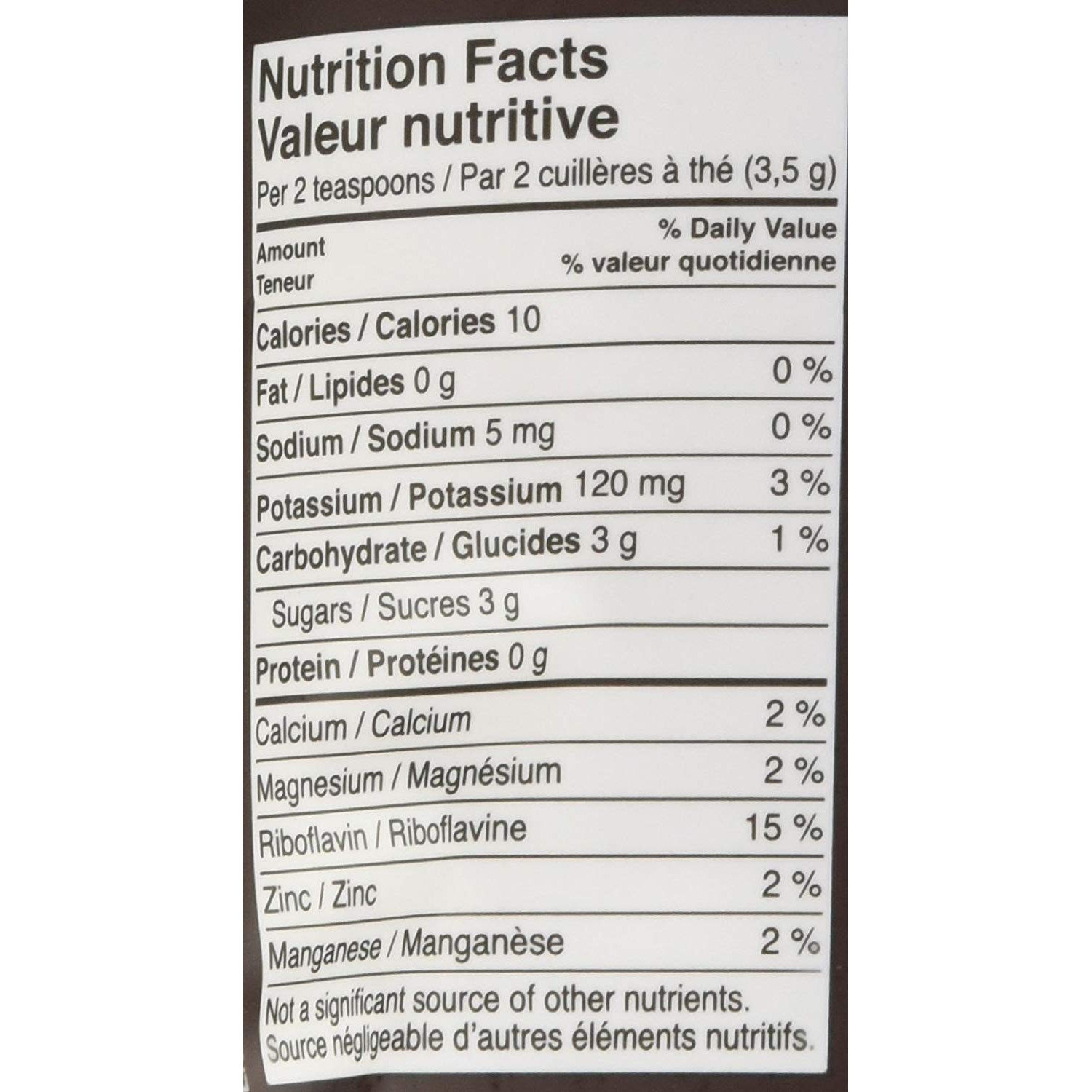 Amazon_Decacer500gBio_4 Valeur nutritionnelle des flocons d'érable Decacer