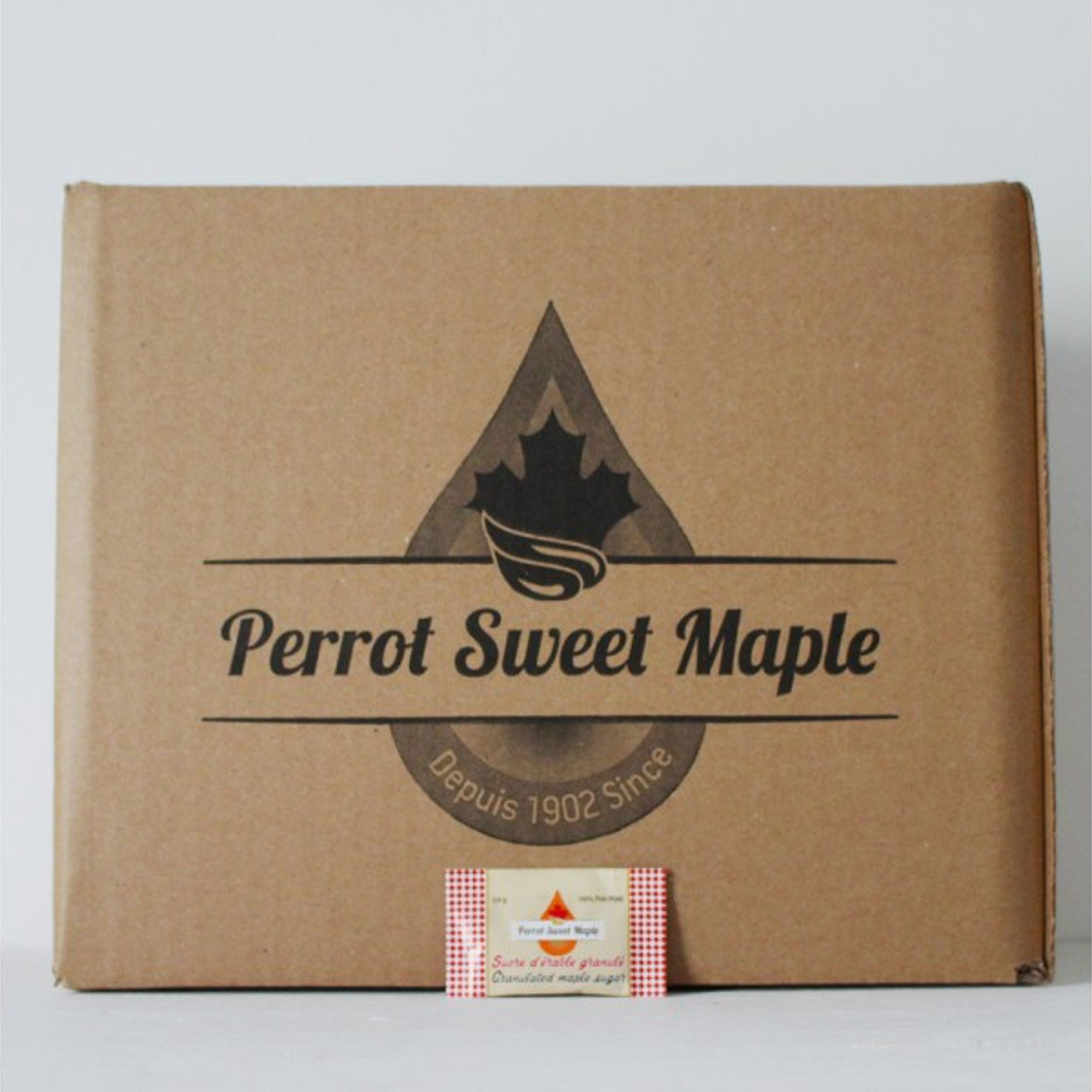 Perrot1000sachets Sucre d'érable en sachets Perrot Sweet Maple