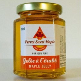 190 ml container of Perrot Sweet Maple jelly