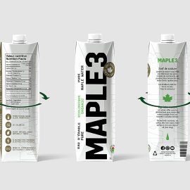 Emballage de l''eau d'érable Maple3