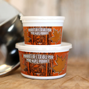 Beurre d’érable biologique Le Bistreau d’érable (250 ou 500g)