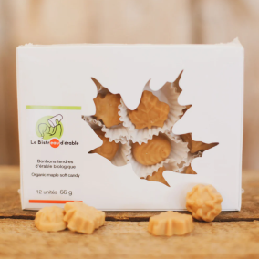 Bonbons tendres à l’érable Le Bistreau d’érable (12 unités)