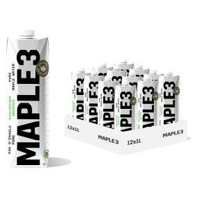 Maple 3 organic maple water (12x1L)